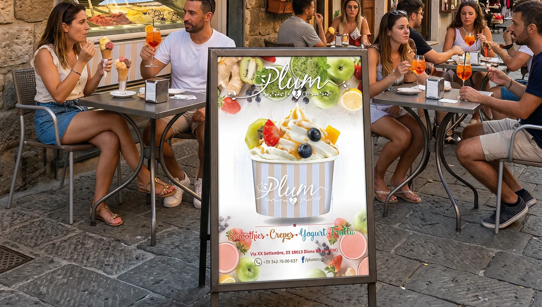 Grafica d’Arredo per Ristorazione
